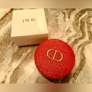 Dior Lunar New Year Circular Sparking Red Vanity. Gold Hardware. NIB GWO
